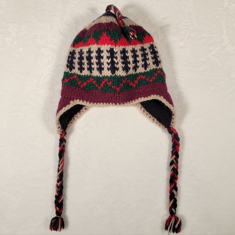 D&Y Wool Beanie Winter Hat No Size